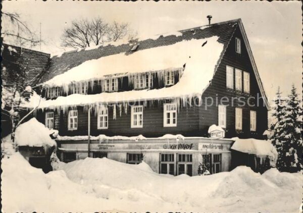 Johanngeorgenstadt OT Steinbach Gaststätte Waldesruh