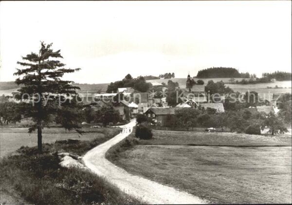 Schweinbach Saalfeld Ortsansicht