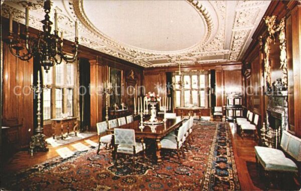Rochester Michigan Dining Room Meadow Brock Hall on Oaklan