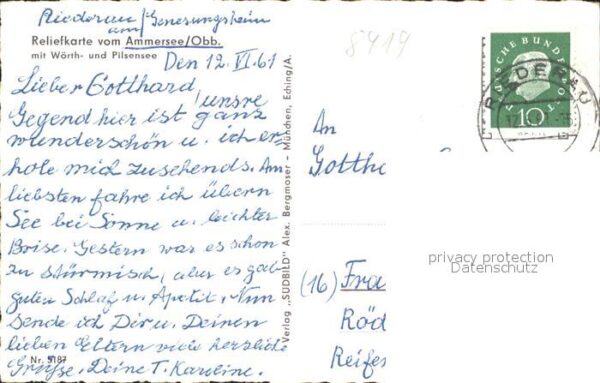 Ammersee Panoramakarte – Bild 2