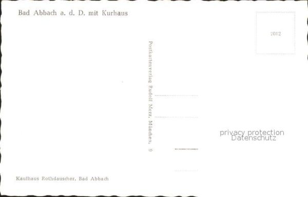 Bad Abbach mit Kurhaus – Bild 2