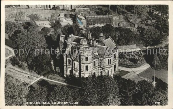 Macclesfield Bollinbrook Holln Hall Country Club Fliegeraufnahme