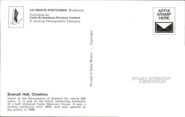 Cheshire Connecticut Bramall Hall – Bild 2