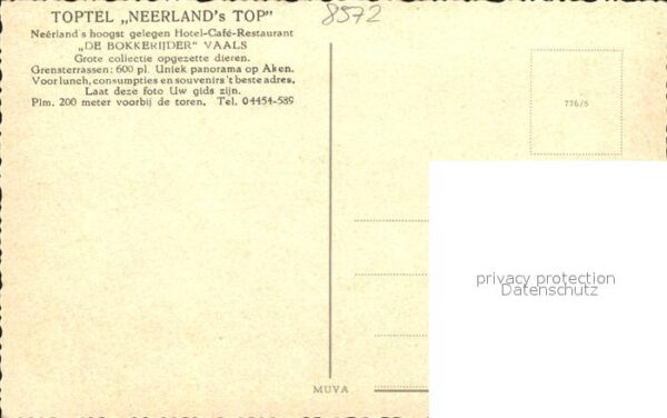 Vaals Toptel Needersland Top Hotel Cafe – Bild 2