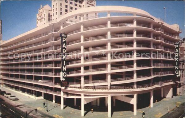 San Francisco California Parking Garage