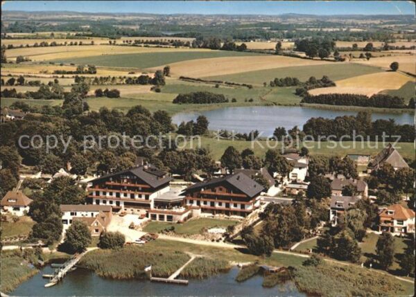 Poenitz See Fliegeraufnahme Hotel Restaurant Alte M