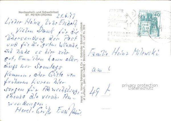 St Peter-Ording Fliegeraufnahme – Bild 2