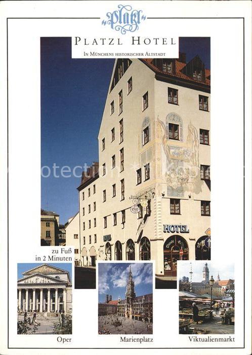 Muenchen Hotel Platzl Oper Marienplatz Viktualie
