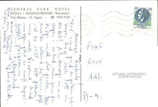 Sorrento Campania Central Park Hotel Massalubrense – Bild 2