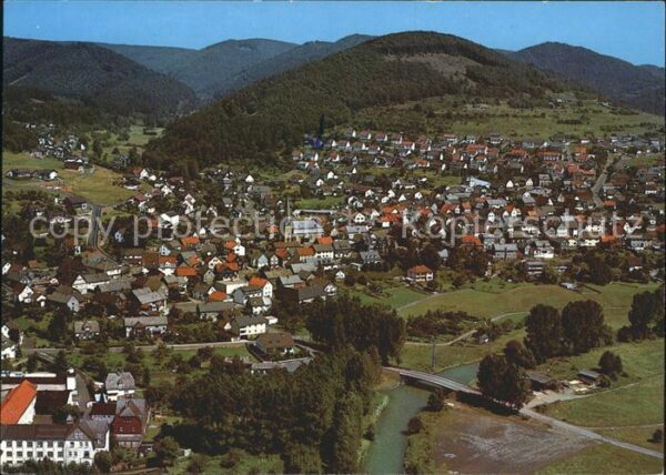 Wallau Lahn Fliegeraufnahme