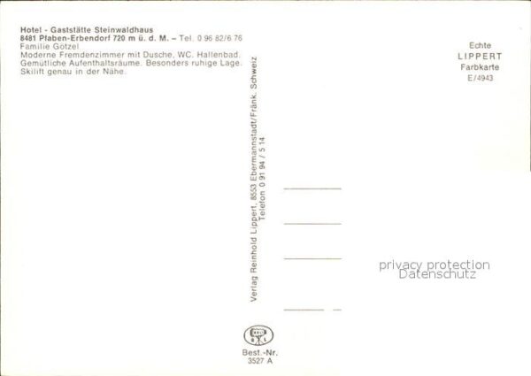 Pfaben Hotel Restaurant Steinwandhaus – Bild 2