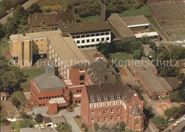 Koeln Rhein Fliegeraufnahme St. Agatha Krankenhaus