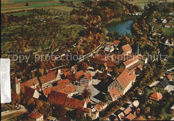 Maulbronn Fliegeraufnahme Zisterzienserkloster UN