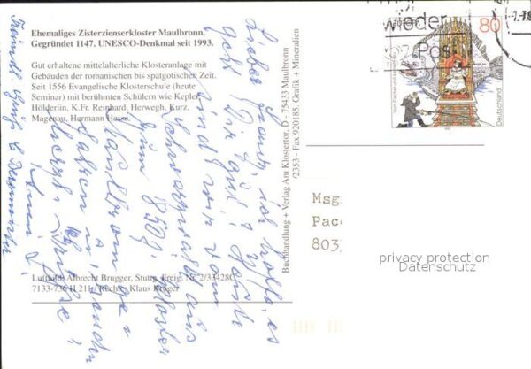 Maulbronn Fliegeraufnahme Zisterzienserkloster UN – Bild 2