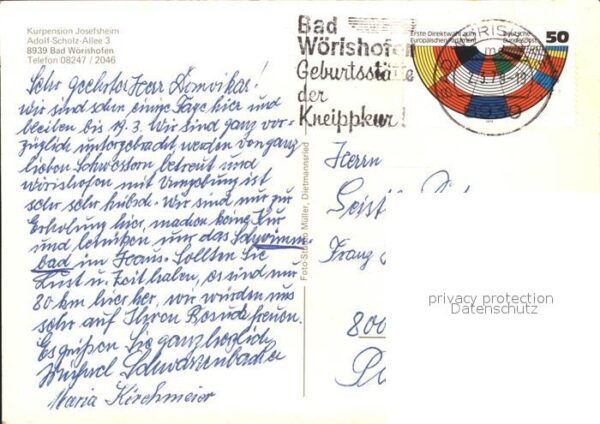 Bad Woerishofen Kurpension Josefsheim – Bild 2