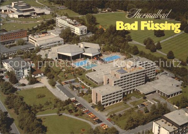 Bad Fuessing Fliegeraufnahme Thermalbad