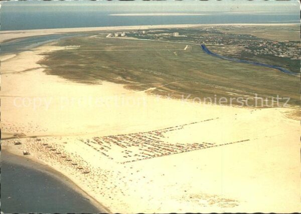 St Peter-Ording Fliegeraufnahme Strand