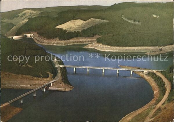 Okertalsperre Fliegeraufnahme