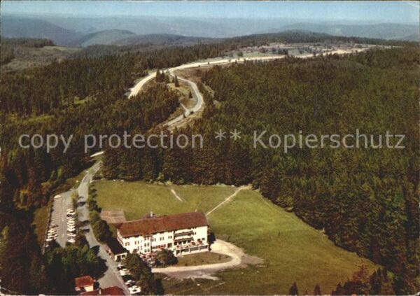 Freudenstadt Fliegeraufnahme Höhenhotel Zuflucht