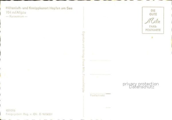 Hopfen See Fliegeraufnahme Kurzentrum – Bild 2
