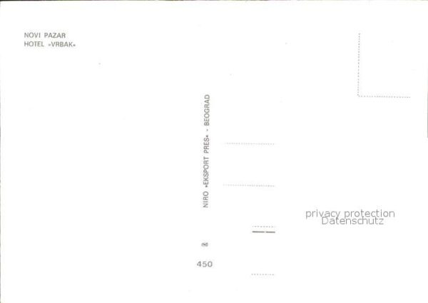 Novi Pazar Hotel VRBAK – Bild 2