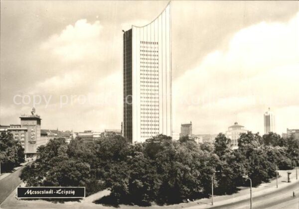 Leipzig Hochhaus Karl Marx Universität