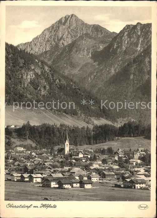 Oberstdorf mit Höfats