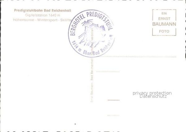 Bad Reichenhall Predigerstuhlbahn Hochstaufen – Bild 2