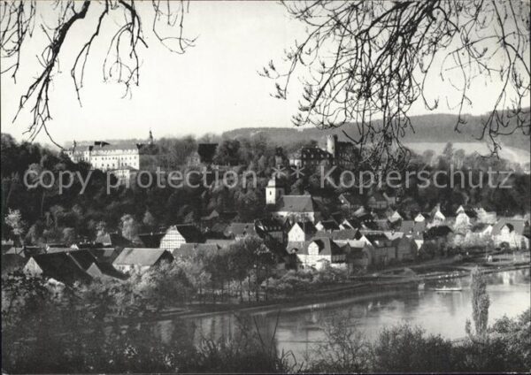 Herstelle Weser Benediktinerinnenabtei und Burg