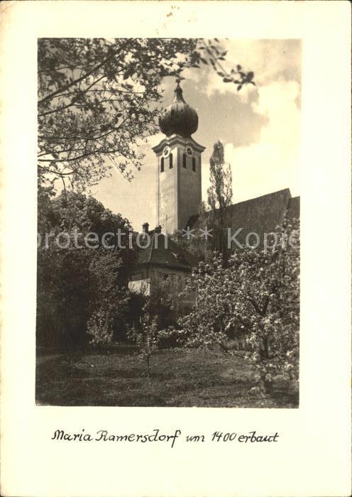 Ramersdorf Muenchen Kirchenpartie