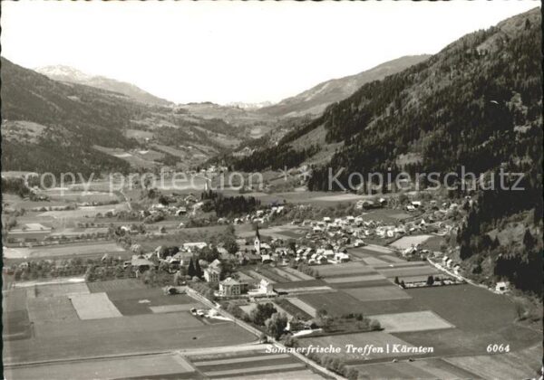 Treffen Ossiacher See Kaernten Fliegeraufnahme