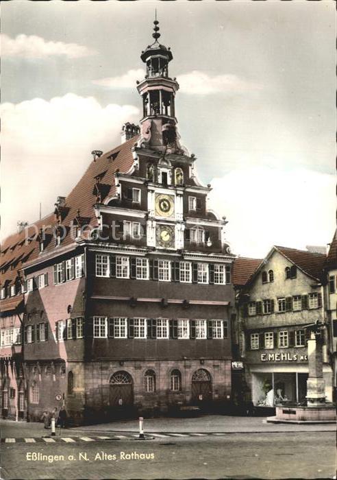 Esslingen Neckar Altes Rathaus Brunnen