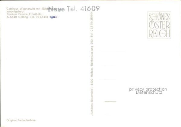 Golling Salzach Gasthaus Wagnerwirt Gästehaus – Bild 2