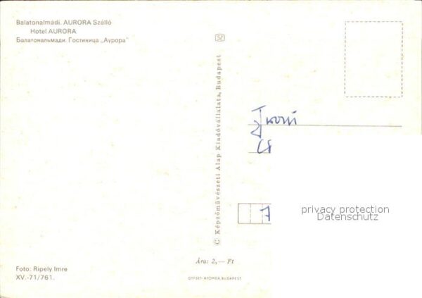 Balatonalmadi Hotel Aurora – Bild 2