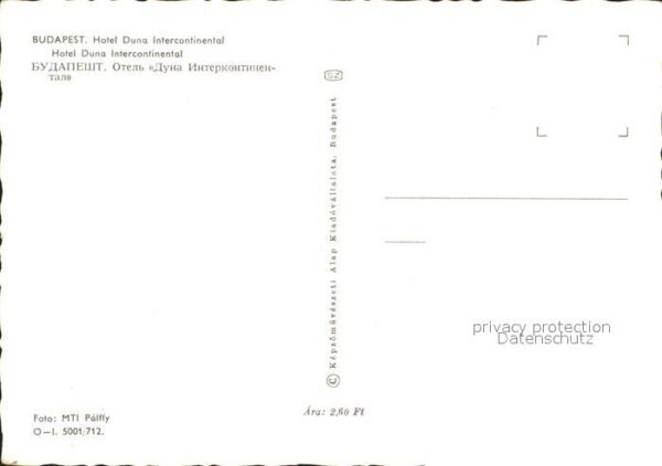 Budapest Hotel Duna Intercontinental – Bild 2