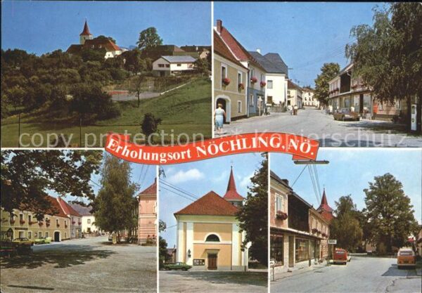 Noechling Teilansichten Erholungsort Kirche