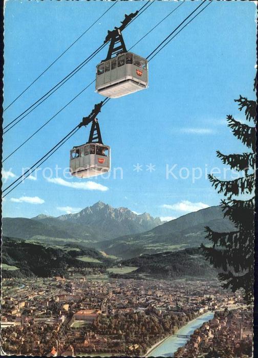 Innsbruck Innsbrucker Nordkettenbahn Wagenkreuzun