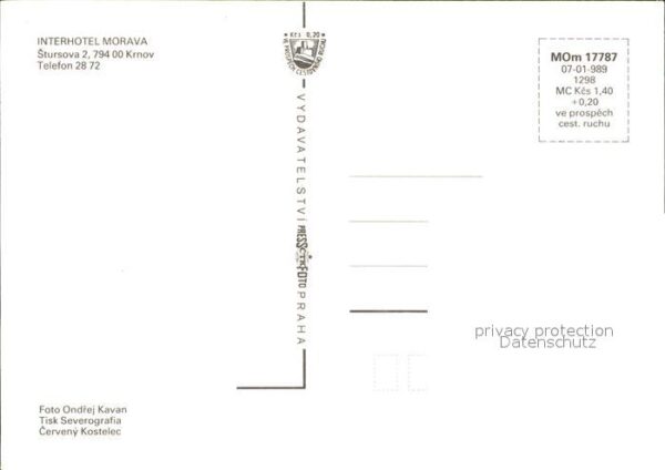 Krnov Interhotel Morava Bar Restaurant – Bild 2
