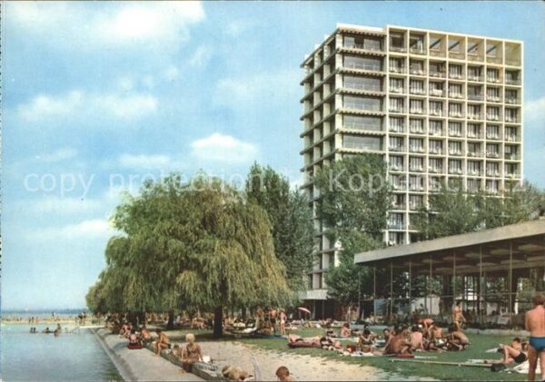 Siofok Hotel Europa Liegewiese