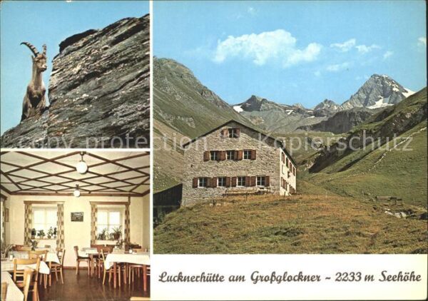 Kals Grossglockner Lucknerhütte Berghaus am Grossglockner