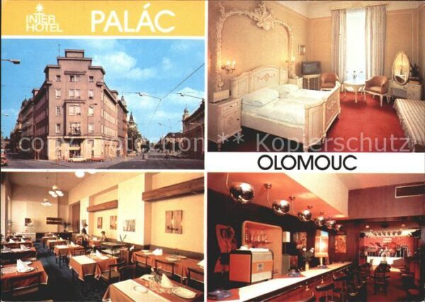 Olomouc Interhotel Palac Doppelzimmer Bar Resta