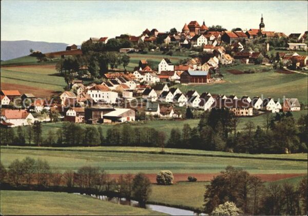 Hohenberg Eger Gesamtansicht Burg Hohenberg Heimstätte
