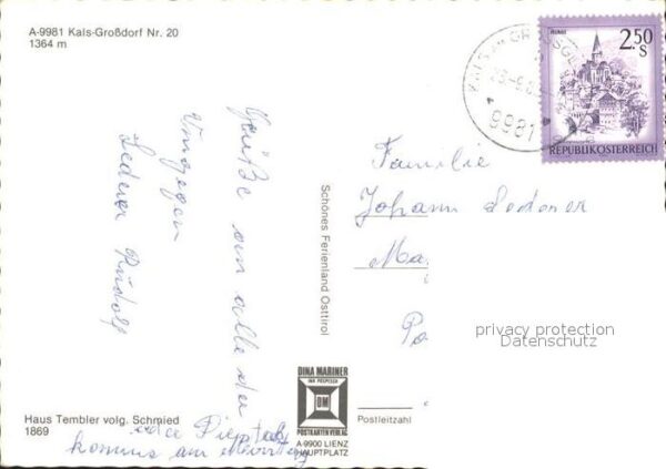 Grossdorf Kals Haus Tembler Ferienhaus – Bild 2