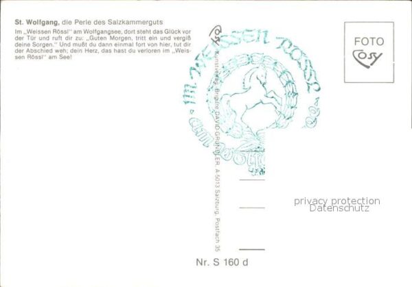 St Wolfgang Wolfgangsee Kirche Hotel Restaurant Weisses Rössl W – Bild 2