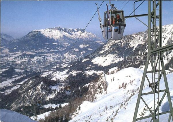 Untersberg Panorama Blick vom Jenner Bergbahn