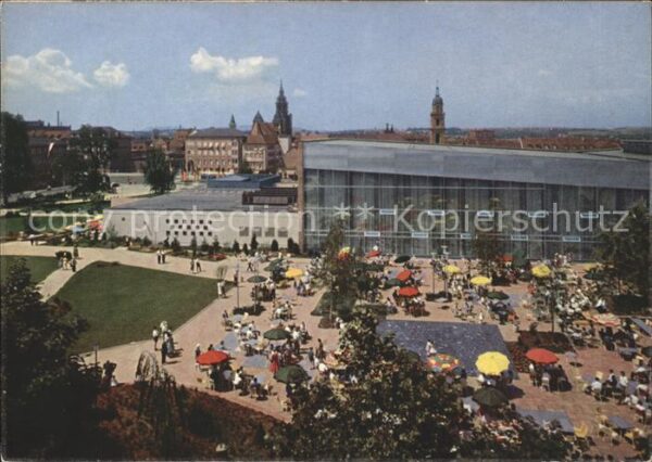 Heilbronn Neckar Neue Festhalle Harmonie im Stadtgarten