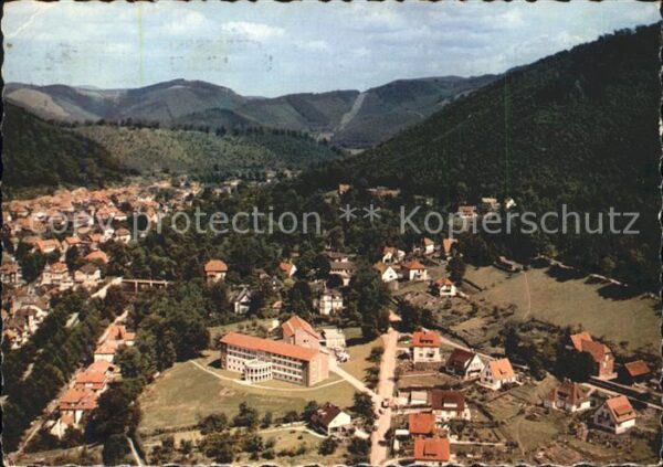 Bad Lauterberg Blick auf Kneipp Kurklinik Heilbad Flie