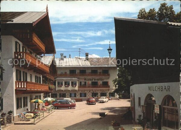 Ellmau Tirol Strassenpartie Bergdorf am Wilden Kaise