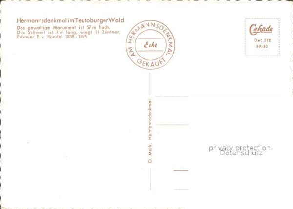Hermannsdenkmal im Teutoburger Wald – Bild 2