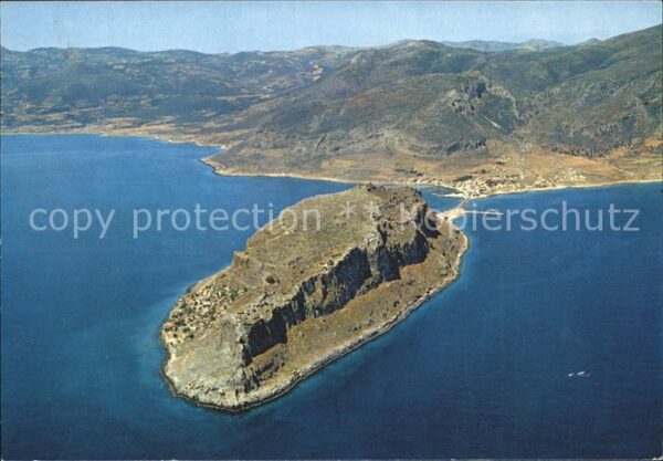 Monemvassia Fliegeraufnahme